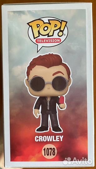 Funko pop Good Omens Crowley (chase)