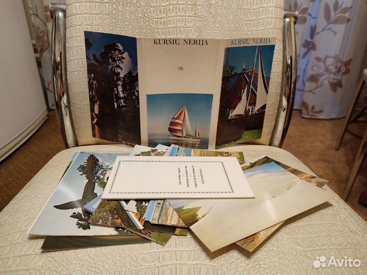 Набор фото-открыток Куршская коса 1982 год