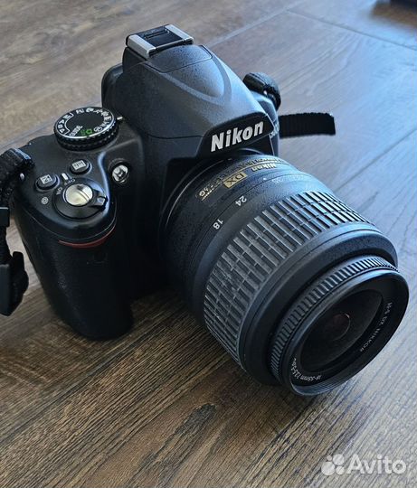 Зеркальный фотоаппарат nikon d3000