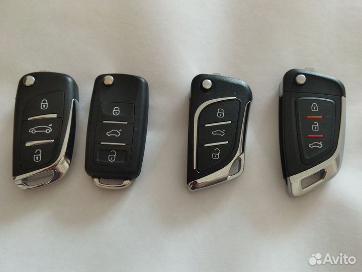 Изготовление ключей с чипом для авто