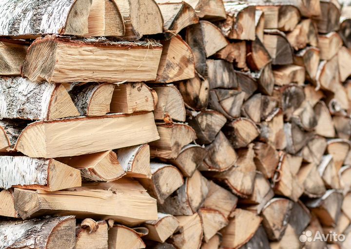 Дрова березовые колотые