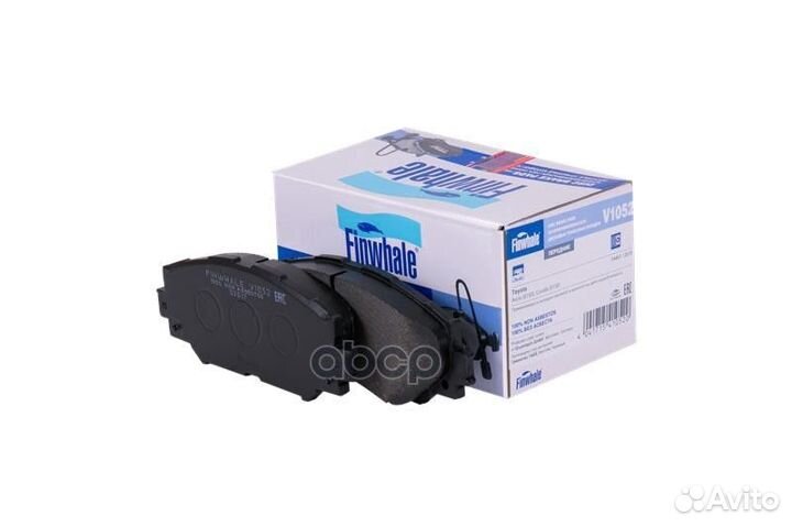 Колодки тормозные V1052 Finwhale