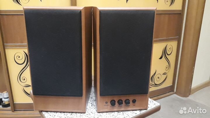 Колонки активные W 204, 3D, с bluetooth