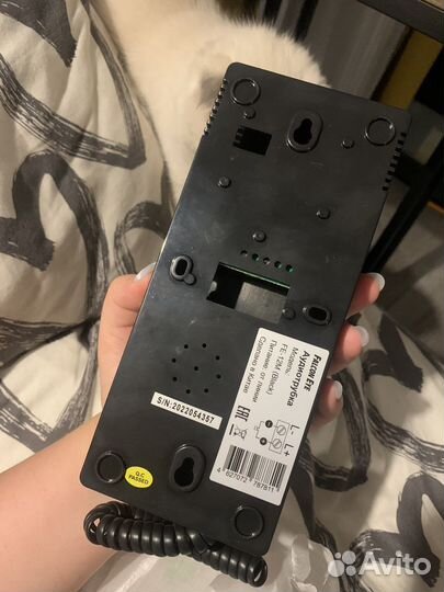 Трубка домофона Falcon Eye FE-12M black