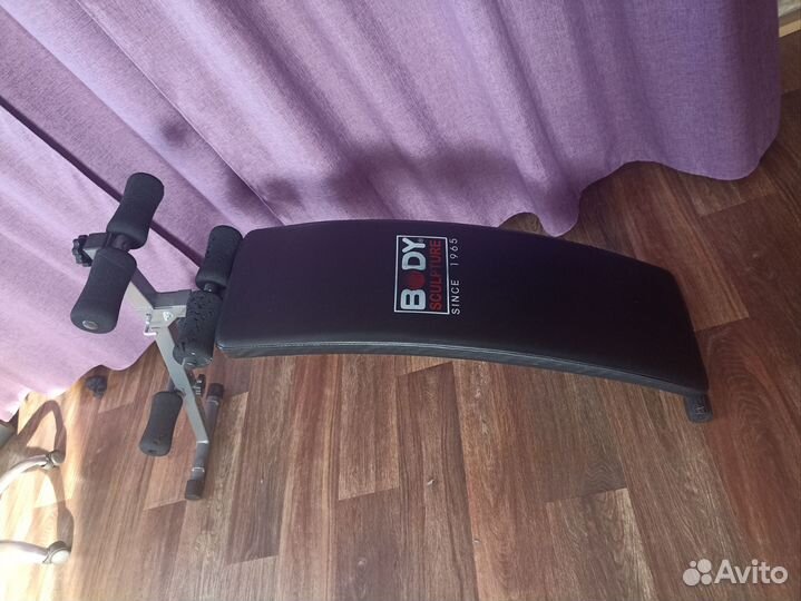 Скамья для пресса и спины бу
