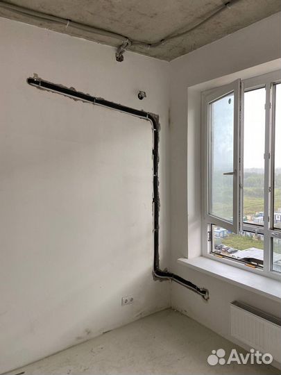 Монтаж кондиционеров закладка трасс в 2 этапа