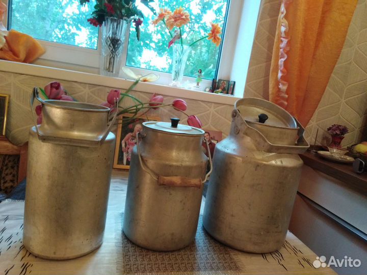 Бидон алюминиевый 10 литров СССР