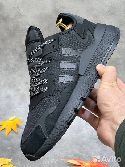 Adidas nite jogger чёрные разм. 41