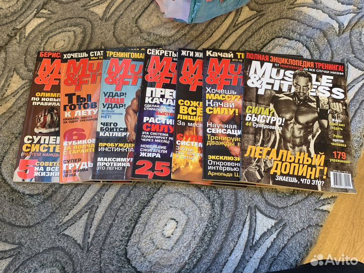 Журналы muscule&fitness