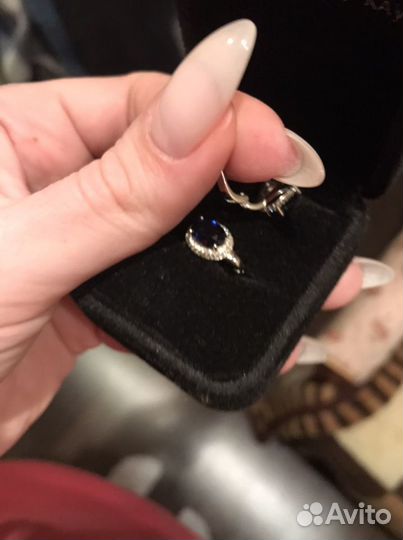 Серебряные серьги