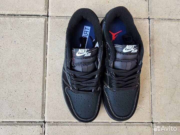 Jordan 1 Low OG SP Travis Scott- Black Phantom