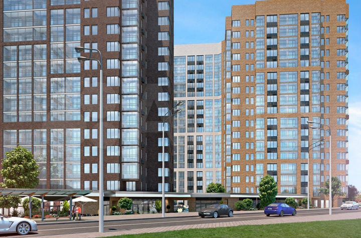 2-к. квартира, 74,9 м², 11/17 эт.