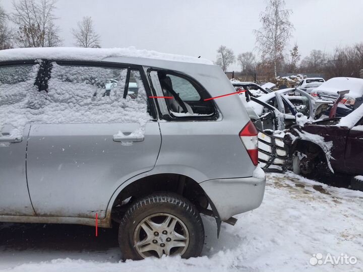 Крыло Заднее Левое Chery Tiggo T11 2008