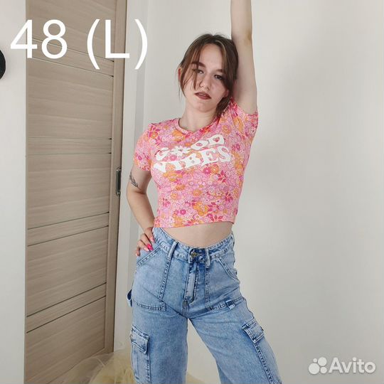 Футболка good vibes Ostin
