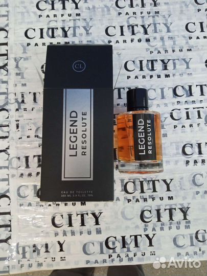 Мужская туалетная вода legend resolute