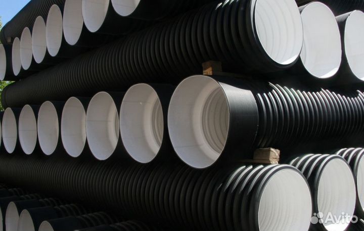 Труба в канаву на заезд