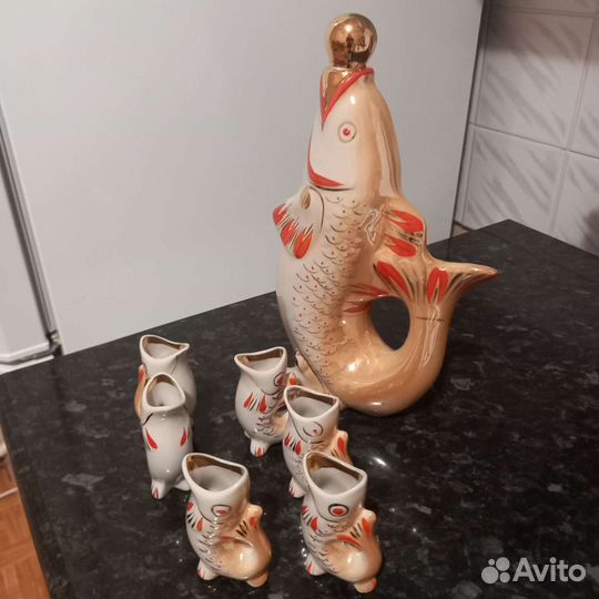 Фарфоровый набор Рыбки