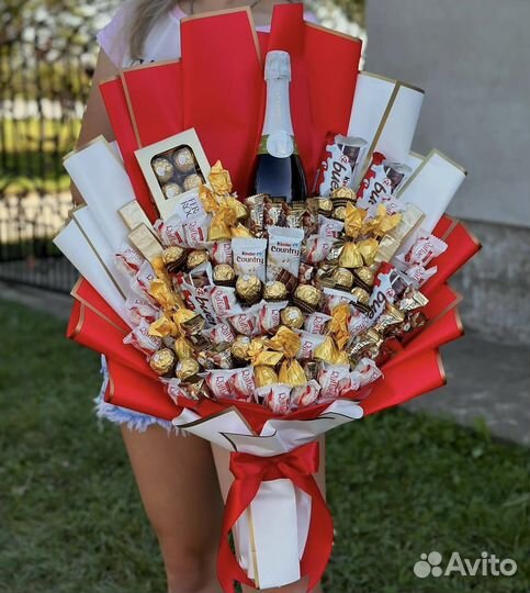 Съедобные букеты сладкие подарки набор