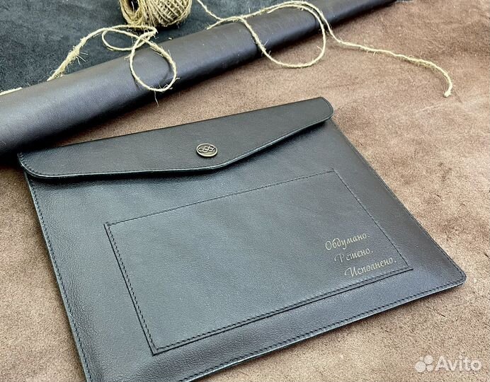 Папка для документов натуральная кожа