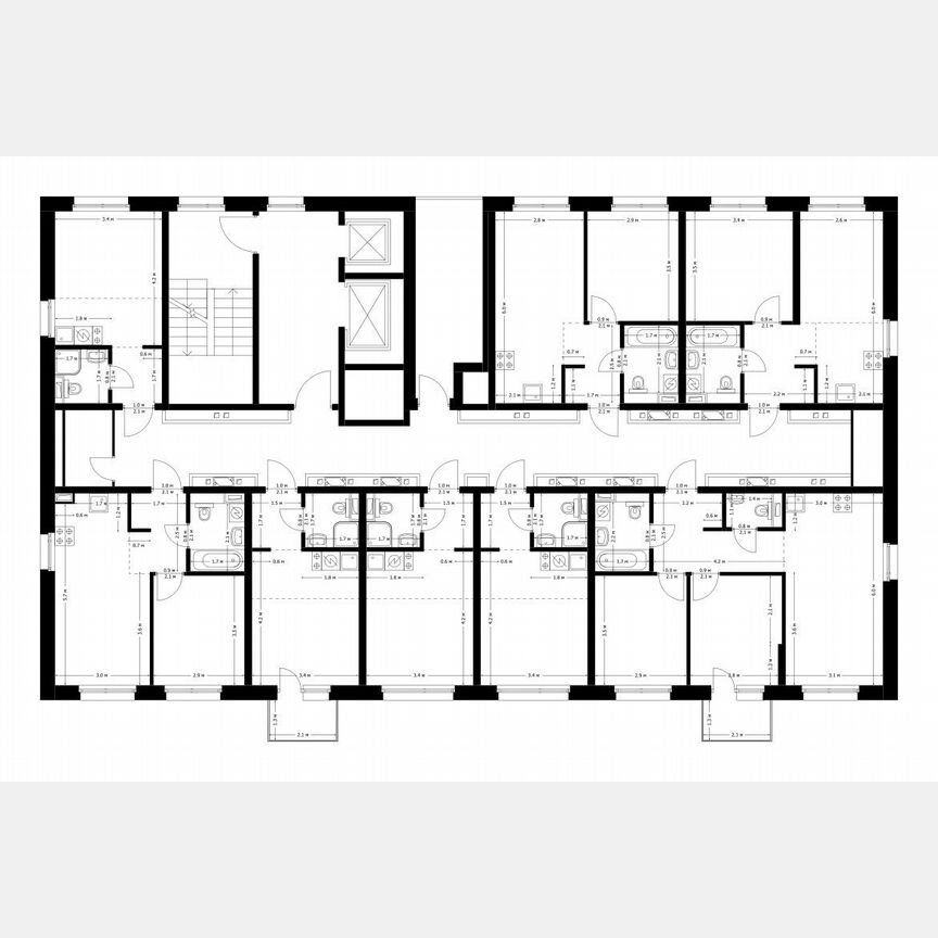 1-к. квартира, 34 м², 5/14 эт.