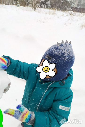 Шапка шлем детская