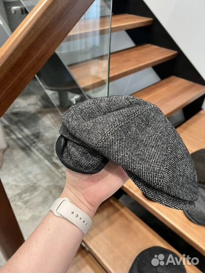 Плоские кепки гаврош козырек