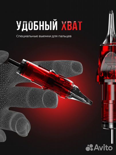 Картриджи для тату и пм Police 0.40 1RL