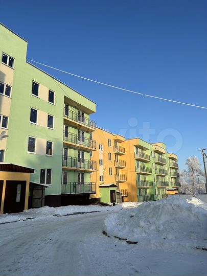 3-к. квартира, 63,7 м², 1/4 эт.