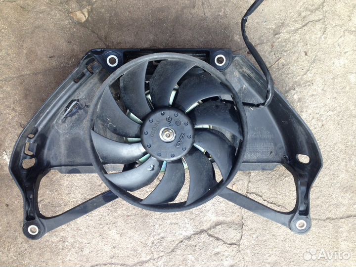 CBF600S поворот, CB600 вентилятор