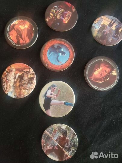 Фишки из 90х разные