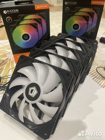 Комплект вентиляторов argb