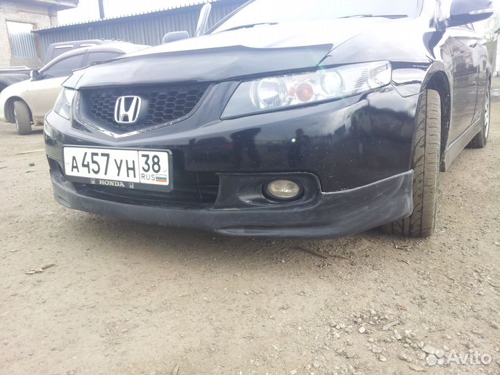 Honda Accord CL-7 Накладка на бампер EuroR