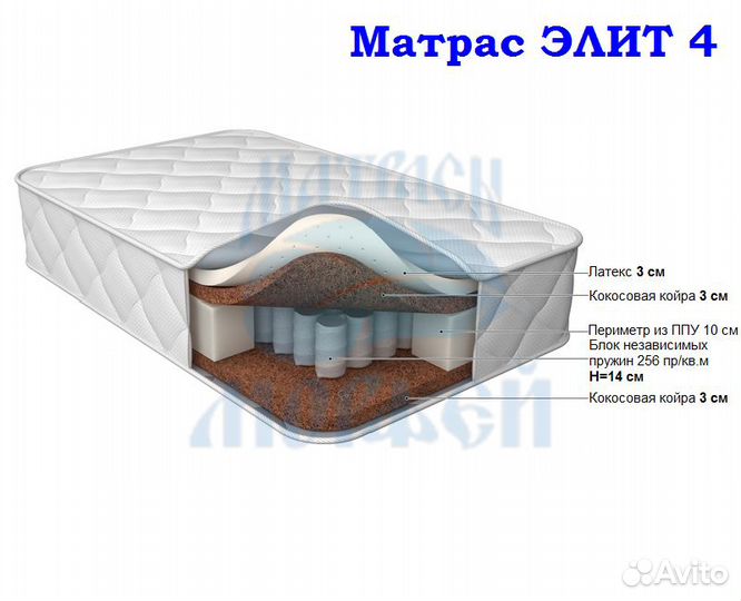 Элит 4 1400*2000