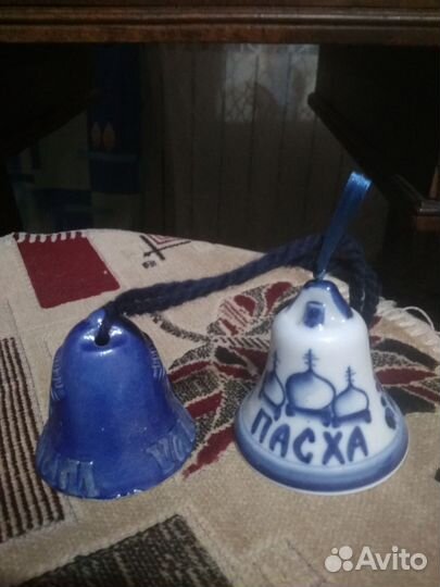 Колокольчик фарфоровый
