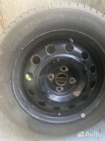 Колеса зимние 185 65 r15 с дисками липучка