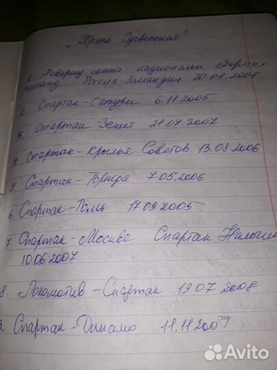 Билеты на футбол Спартака разные годы