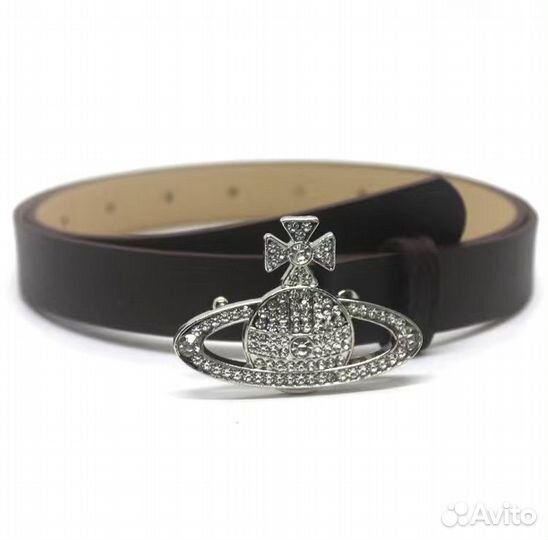 Vivienne westwood ремень (черный, белый)