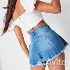 Широкие короткие шорты как юбка Missguided