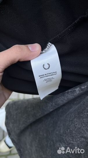 Fred perry олимпийка с лампасами