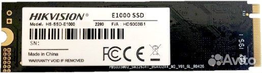 SSD 128Gb Hikvision E1000 (HS-SSD-E1000/128G)