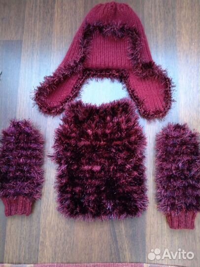 Комплект из пуха норки