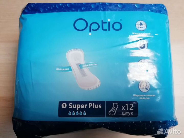 Урологические прокладки Оптио Super plus,Seni Supe