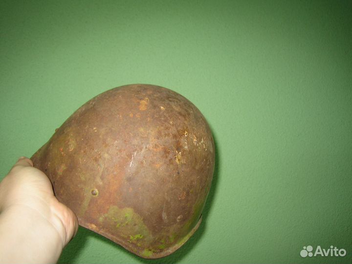 Советская каска времен ВОВ