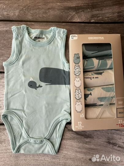 Боди для мальчика 74 80