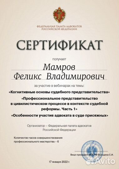 Таможенный юрист Таможенный адвокат