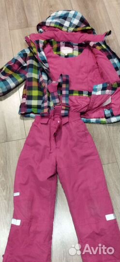 Зимний костюм для девочки размер 110