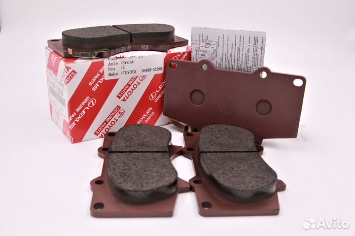 Колодки тормозные Toyota 04465-35290, Prado