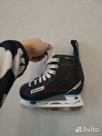 Коньки хоккейные детские раздвижные 30 - 33