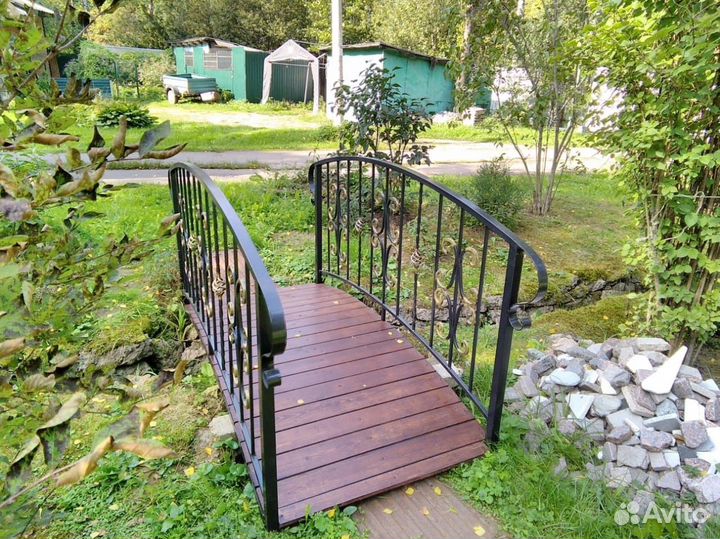 Кованый мостик