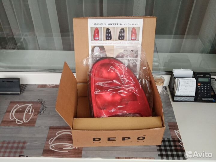 Задние фонари на Додж Караван